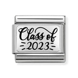 Composable Classic Dekoratif Link - Plakalar Oksitlenmiş - 2023 sınıfı -  925 Gümüş