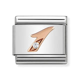 Composable Classic Dekoratif Link - Sayılar - 1 - (01 1) 9K Rose Altın Zirkon
