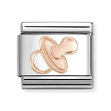 Composable Classic Dekoratif Link - Semboller - Emzik - (57 Pacifier) 9K Rose Altın