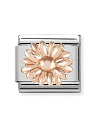 Composable Classic Dekoratif Link - Semboller Kabartma - Papatya -  9K Rose Altın