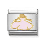 Composable Classic Dekoratif Link - Semboller - Prenses - (15 Princess) 18K Altın