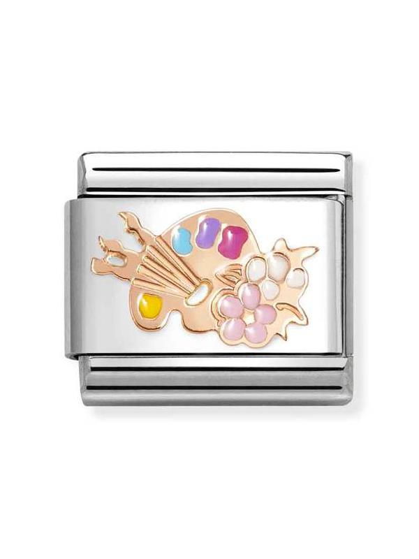 Composable Classic Dekoratif Link - Semboller - Renk paleti - 9K Rose Altın