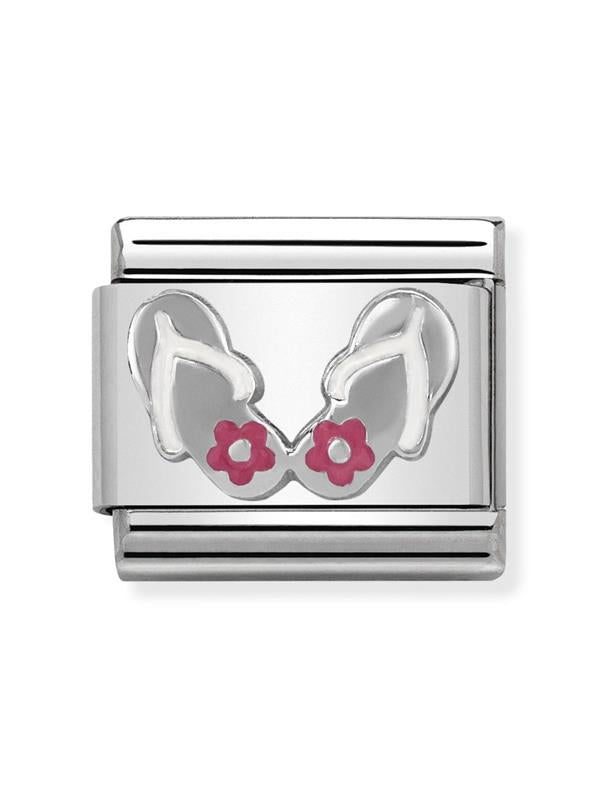 Composable Classic Dekoratif Link - Semboller - Şıpıdık Terlik -  925 Gümüş