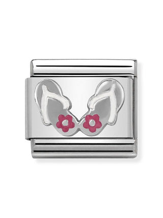 Composable Classic Dekoratif Link - Semboller - Şıpıdık Terlik -  925 Gümüş