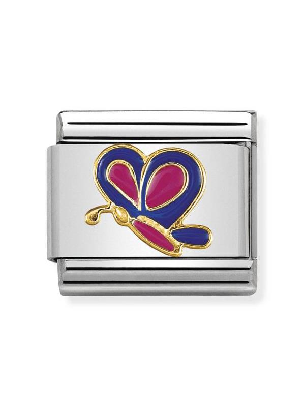 Composable Classic Dekoratif Link - Semboller - Tommasino bacciotti kelebek -  18K Altın