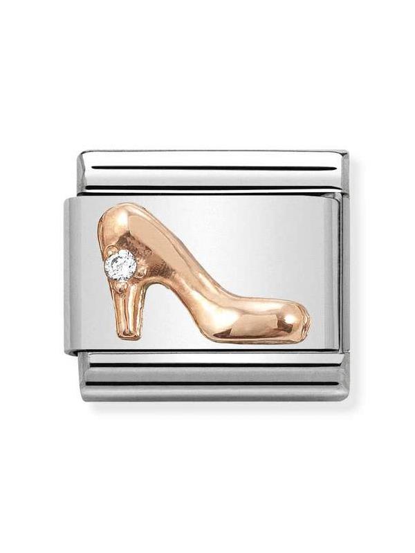 Composable Classic Dekoratif Link - Semboller - Topuklu - (32 Stiletto) 9K Rose Altın