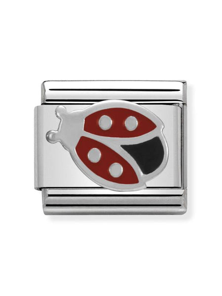 Composable Classic Dekoratif Link - Semboller - Uğur Böceği - (15 Ladybird) 925 Gümüş