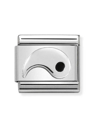 Composable Classic Dekoratif Link - Semboller - Yang - (23 Yang Yin Yang) 925 Gümüş