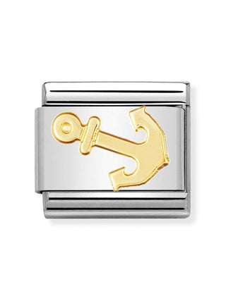 Composable Classic Dekoratif Link - Spor - Çapa - (15 Anchor) 18K Altın