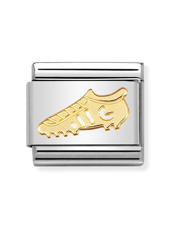 Composable Classic Dekoratif Link - Spor - Krampon - (04 Football boot) 18K Altın