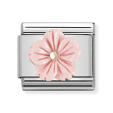 Composable Classic Dekoratif Link - Taşlar Semboller - Çiçek -  9K Rose Altın