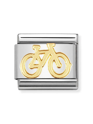 Composable Classic Dekoratif Link - Teknoloji - Bisiklet - (04 Bike) 18K Altın