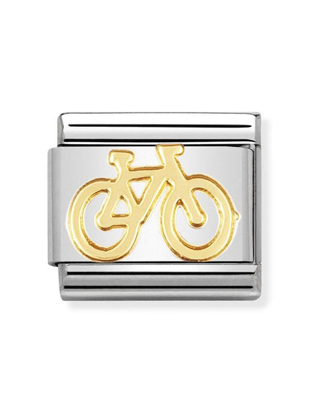 Composable Classic Dekoratif Link - Teknoloji - Bisiklet - (04 Bike) 18K Altın