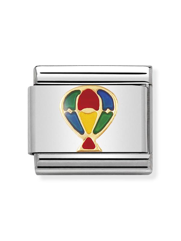 Composable Classic Dekoratif Link - Teknoloji - Sıcak hava balonu -  18K Altın