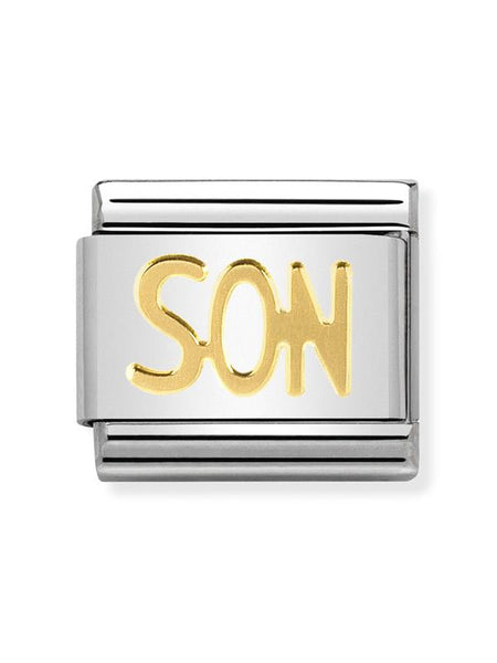 Composable Classic Dekoratif Link - Yazılar - Oğul -  (26 Son) 18K Altın