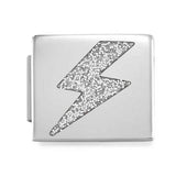 Composable Glam - Link - Thunderbolt gümüş parıltı