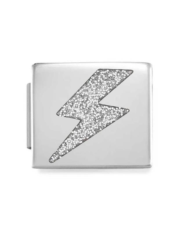 Composable Glam - Link - Thunderbolt gümüş parıltı