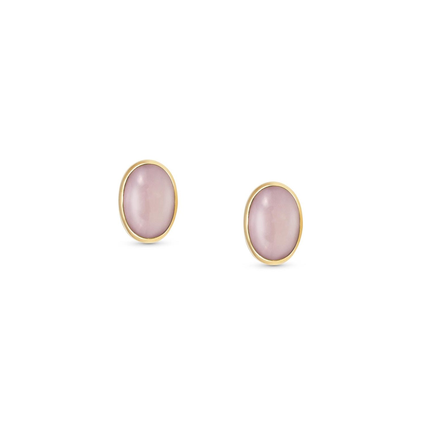 Earrings - Küpe - Pembe opal