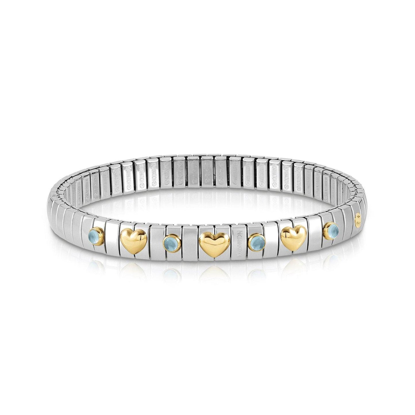 Extension - Bileklik - Açık mavi topaz