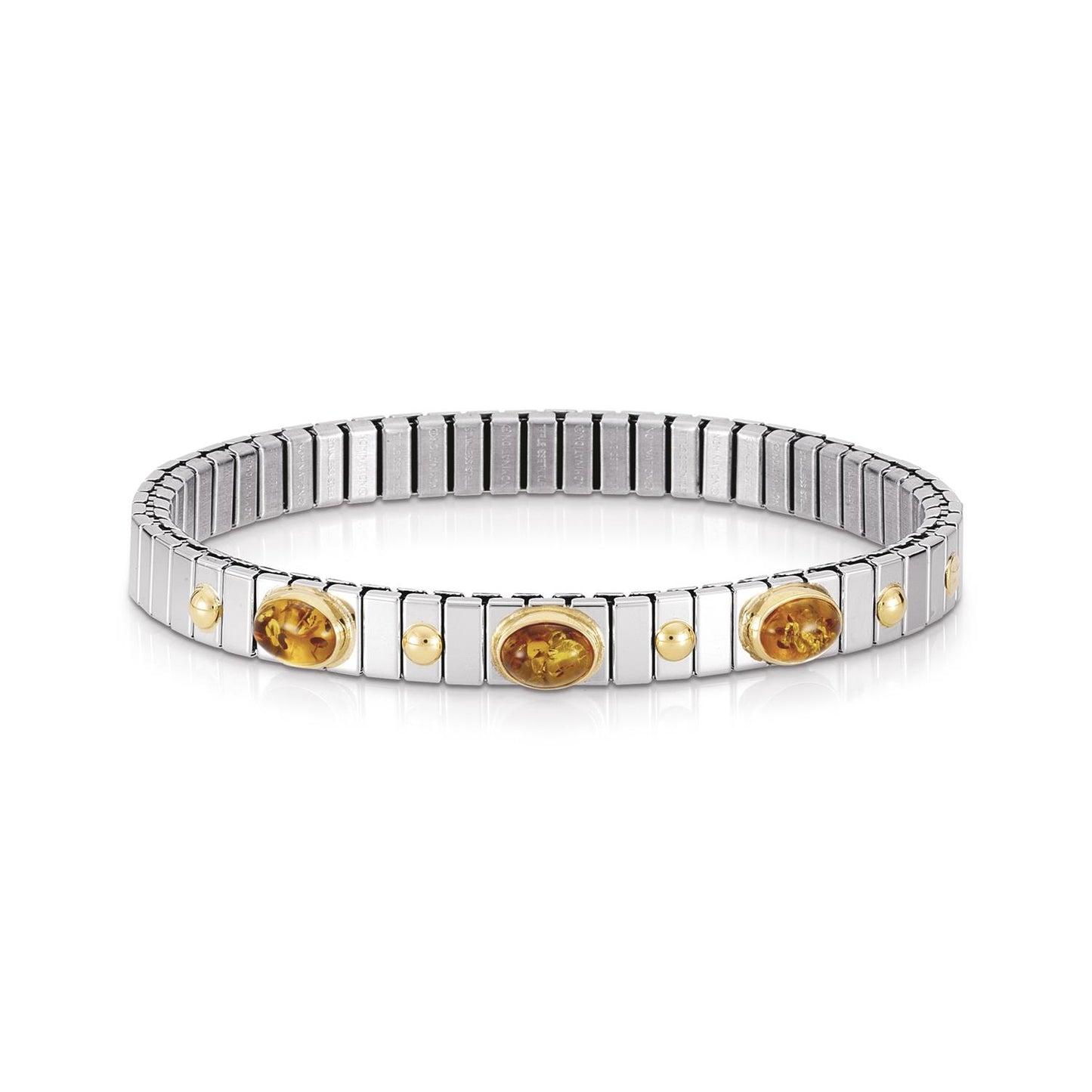 Extension - Bileklik - Kalp Kehribar