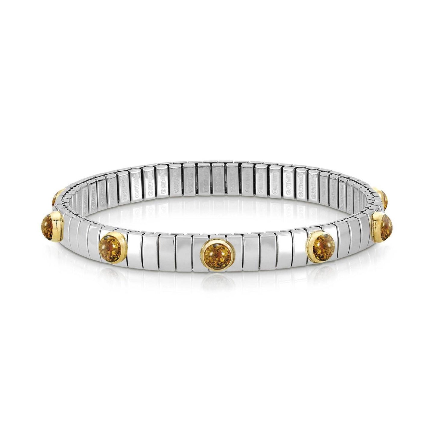 Extension - Bileklik - Kalp Kehribar