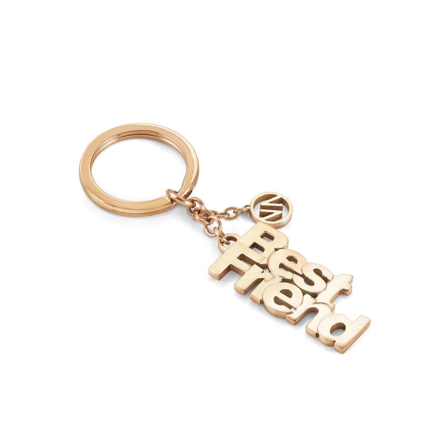 Keyrings - Anahtarlık - En iyi arkadaş Rose altın