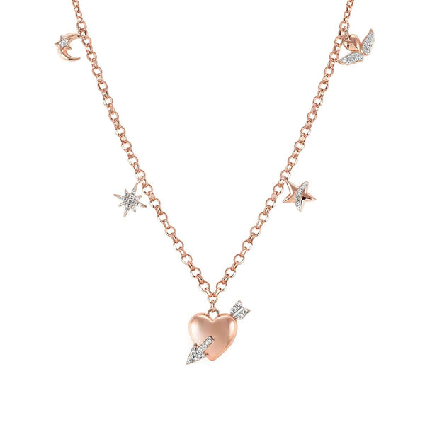 Sweetrock - Kolye - Rose altın Karışık