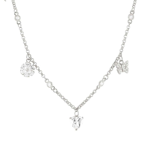 SweetRock - Nature Ed. - Kolye - Karışık gümüş