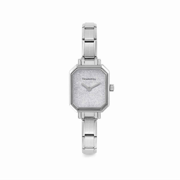 Time  Saatler  Parıltılı gümüş